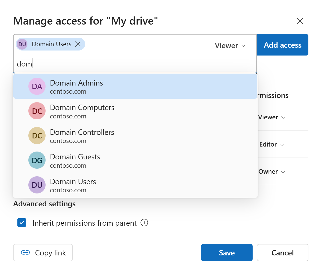 VisualDrive Server 访问管理
